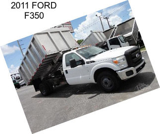 2011 FORD F350