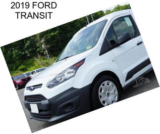 2019 FORD TRANSIT