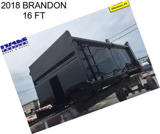 2018 BRANDON 16 FT