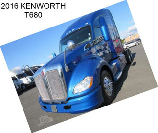 2016 KENWORTH T680