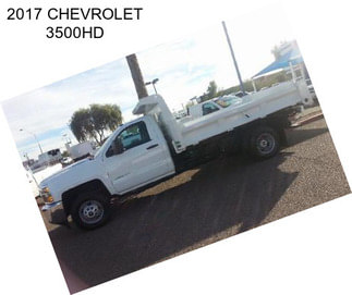 2017 CHEVROLET 3500HD