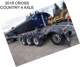 2018 CROSS COUNTRY 4 AXLE