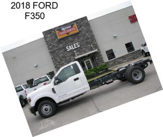 2018 FORD F350