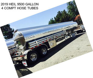 2019 HEIL 9500 GALLON 4 COMPT HOSE TUBES