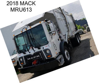 2018 MACK MRU613