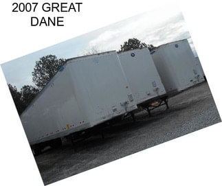 2007 GREAT DANE