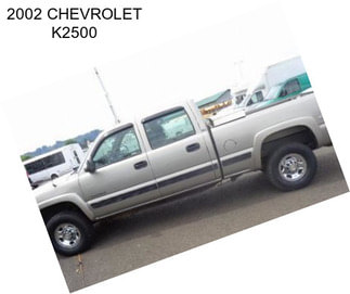 2002 CHEVROLET K2500