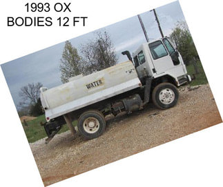 1993 OX BODIES 12 FT