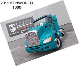 2012 KENWORTH T660