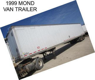 1999 MOND VAN TRAILER