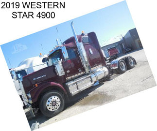 2019 WESTERN STAR 4900