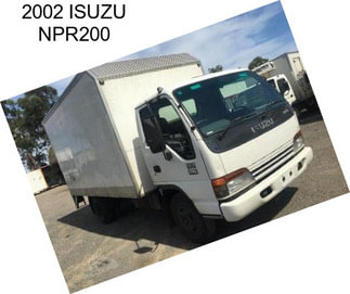 2002 ISUZU NPR200