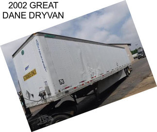 2002 GREAT DANE DRYVAN