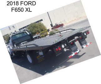 2018 FORD F650 XL