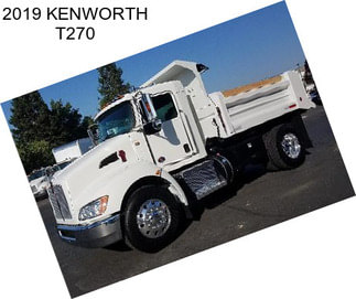 2019 KENWORTH T270