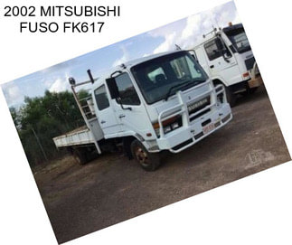 2002 MITSUBISHI FUSO FK617