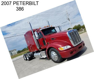 2007 PETERBILT 386