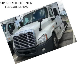 2016 FREIGHTLINER CASCADIA 125