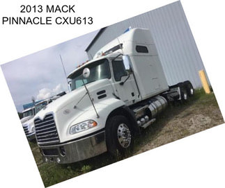 2013 MACK PINNACLE CXU613