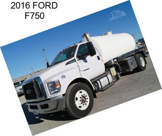 2016 FORD F750