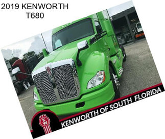 2019 KENWORTH T680