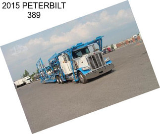 2015 PETERBILT 389