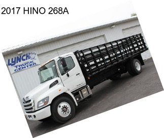 2017 HINO 268A