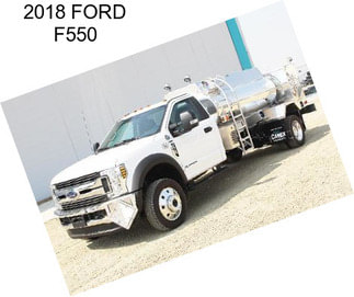 2018 FORD F550