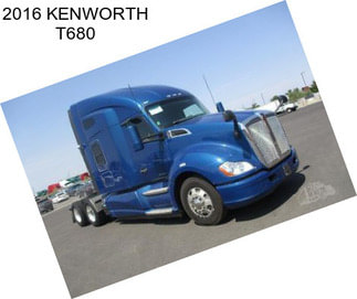 2016 KENWORTH T680