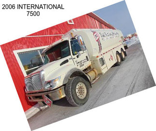 2006 INTERNATIONAL 7500