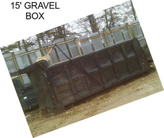 15\' GRAVEL BOX