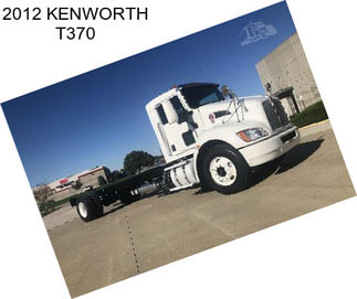 2012 KENWORTH T370