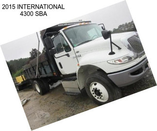 2015 INTERNATIONAL 4300 SBA