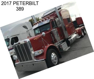 2017 PETERBILT 389