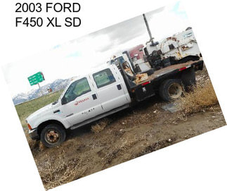 2003 FORD F450 XL SD