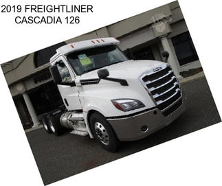 2019 FREIGHTLINER CASCADIA 126