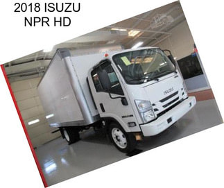 2018 ISUZU NPR HD