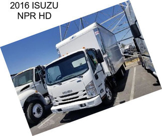 2016 ISUZU NPR HD