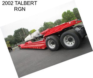 2002 TALBERT RGN