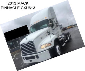 2013 MACK PINNACLE CXU613