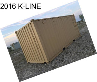 2016 K-LINE