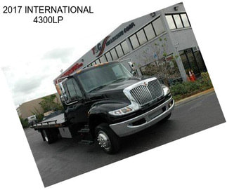 2017 INTERNATIONAL 4300LP