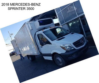 2018 MERCEDES-BENZ SPRINTER 3500