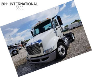 2011 INTERNATIONAL 8600