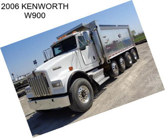 2006 KENWORTH W900