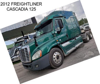 2012 FREIGHTLINER CASCADIA 125