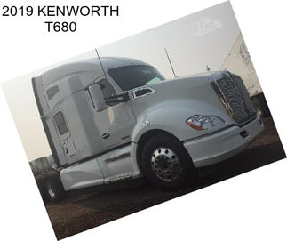 2019 KENWORTH T680