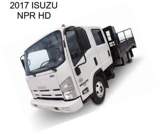 2017 ISUZU NPR HD