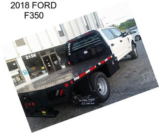 2018 FORD F350