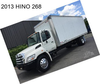 2013 HINO 268